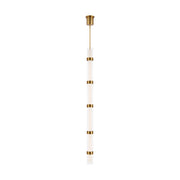 Wit Pendant in Aged Brass