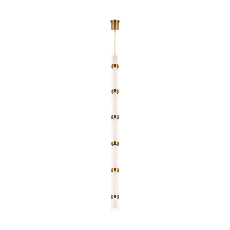 Wit Pendant in Aged Brass