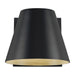 Bowman 4" Outdoor Wall Sconce in Black