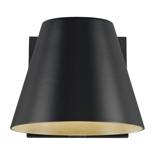 Bowman 4" Outdoor Wall Sconce in Black