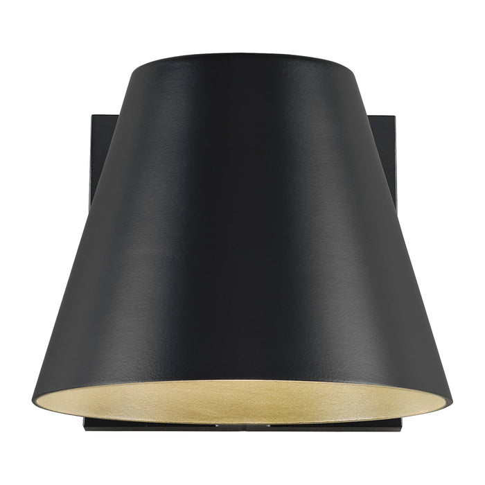 Bowman 4" Outdoor Wall Sconce in Black