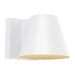 Bowman 4" Outdoor Wall Sconce in White