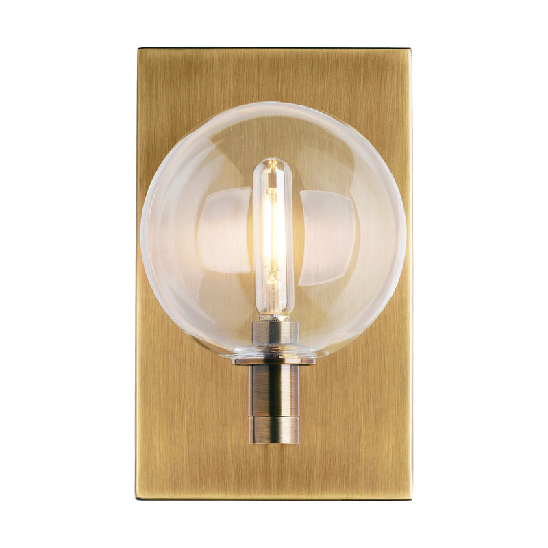 Gambit Single Wall in Aged Brass
