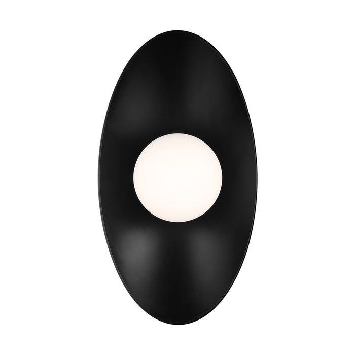 Joni 13" Wall Sconce in MATTE BLACK / MATTE BLACK