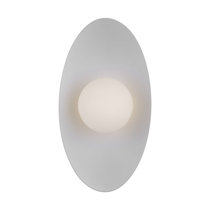 Joni 13" Wall Sconce in Matte Black / Matte White