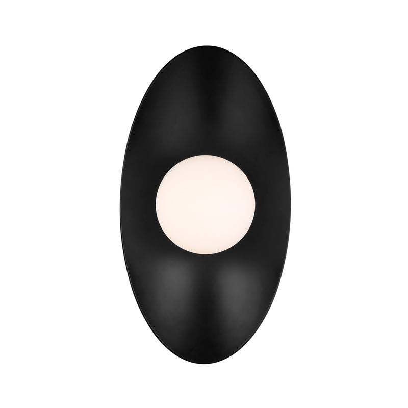 Joni 16" Wall Sconce in MATTE BLACK / MATTE BLACK