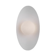 Joni 16" Wall Sconce in Matte Black / Matte White