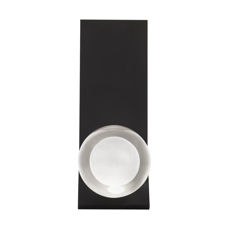 Mina Wall Sconce in Nightshade Black