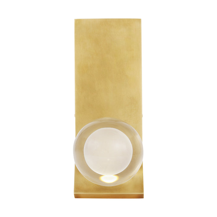 Mina Wall Sconce in Natural Brass