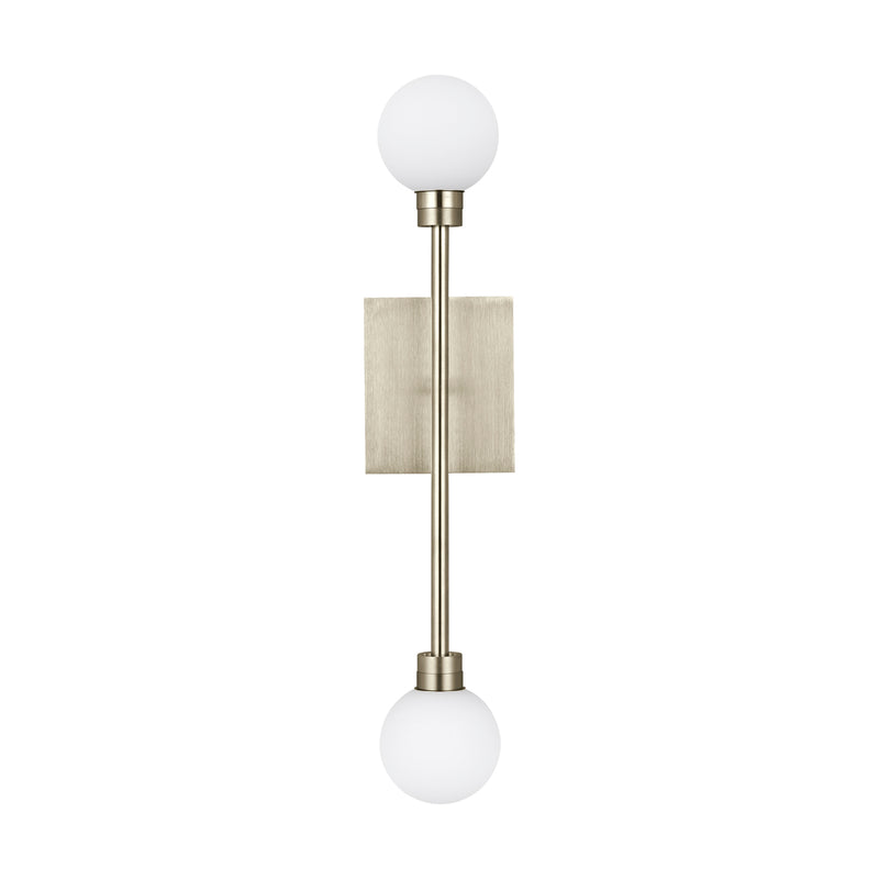 Mara Wall in Satin Nickel