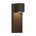 Quadrate Outdoor Wall Sconce in Bronze