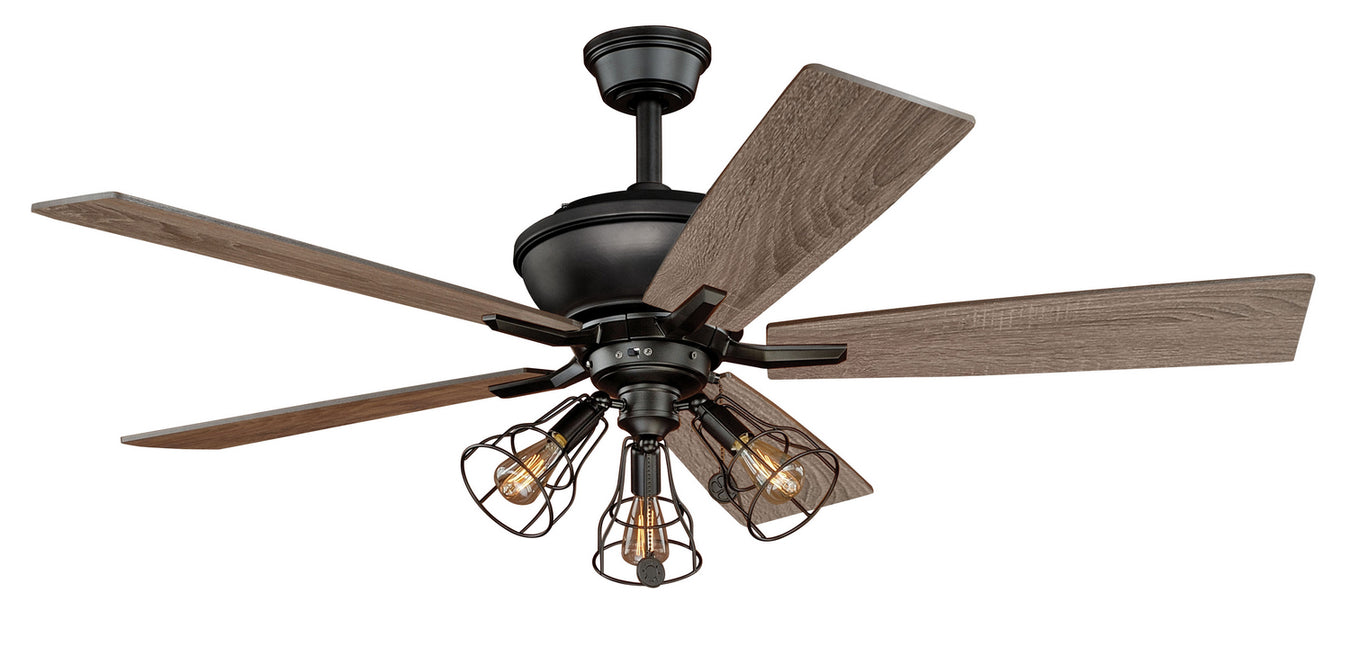 Clybourn 52" Ceiling Fan in Bronze from Vaxcel, item number F0042