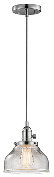 Avery Mini Pendant 1-Light in Chrome