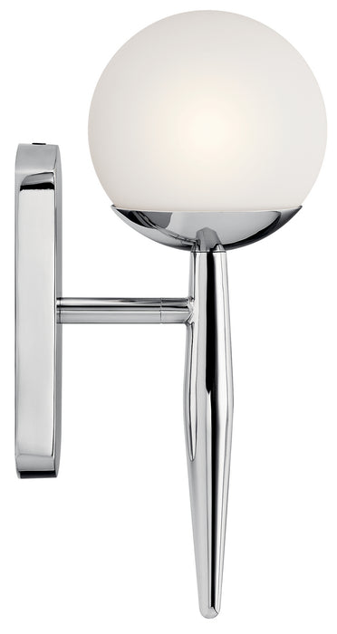 Jasper Wall Sconce 1-Light Halogen in Chrome