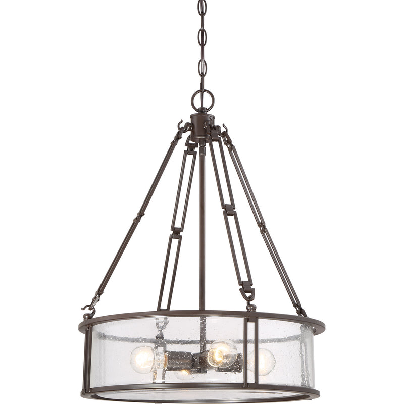 Buchanan 4-Light Pendant in Western Bronze - Lamps Expo