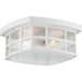 Stonington 2-Light Outdoor Lantern in White Lustre