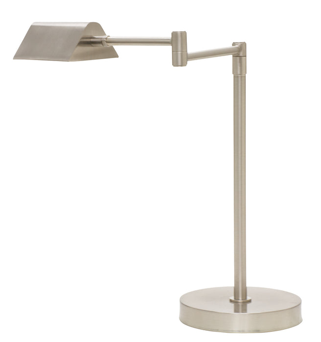 Delta LED Task Table Lamp in Satin Nickel