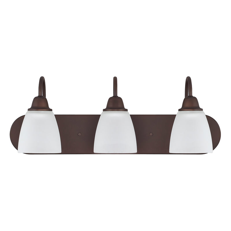 Trenton Three Light Vanity in Bronze