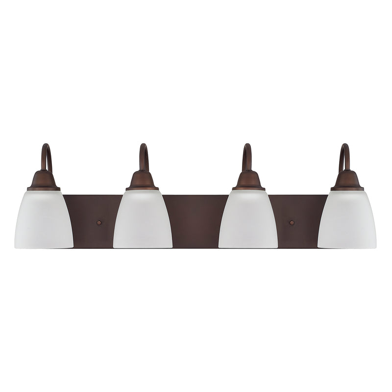 Trenton Four Light Vanity in Bronze