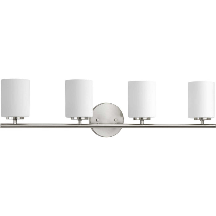 Replay 4-Light Bath & Vanity Lighting in Brushed Nickel