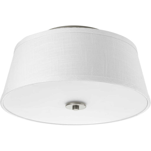 Arden 2-Light 14" Flush Mount in Brushed Nickel