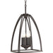 Tally 4-Light Foyer Pendant in Antique Bronze