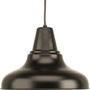 District 1-Light Large Hanging Lantern in Antique Bronze