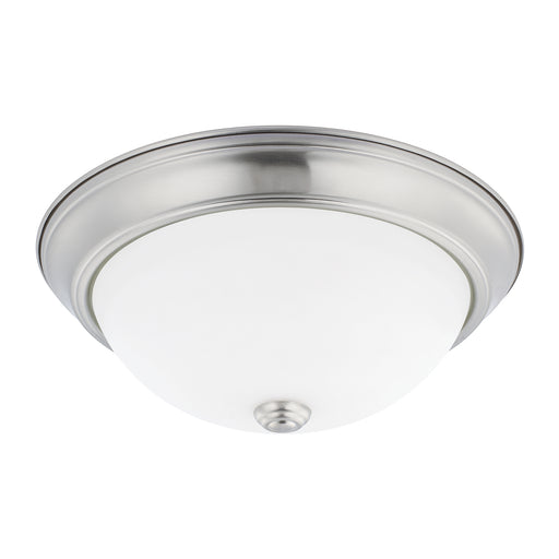 Bates Two Light Flush Mount in Brushed Nickel