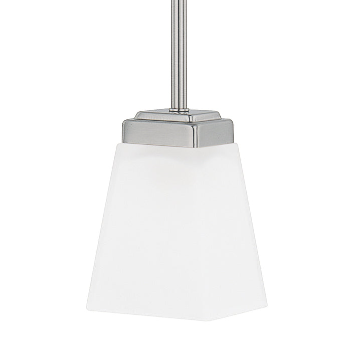 Baxley One Light Pendant in Brushed Nickel