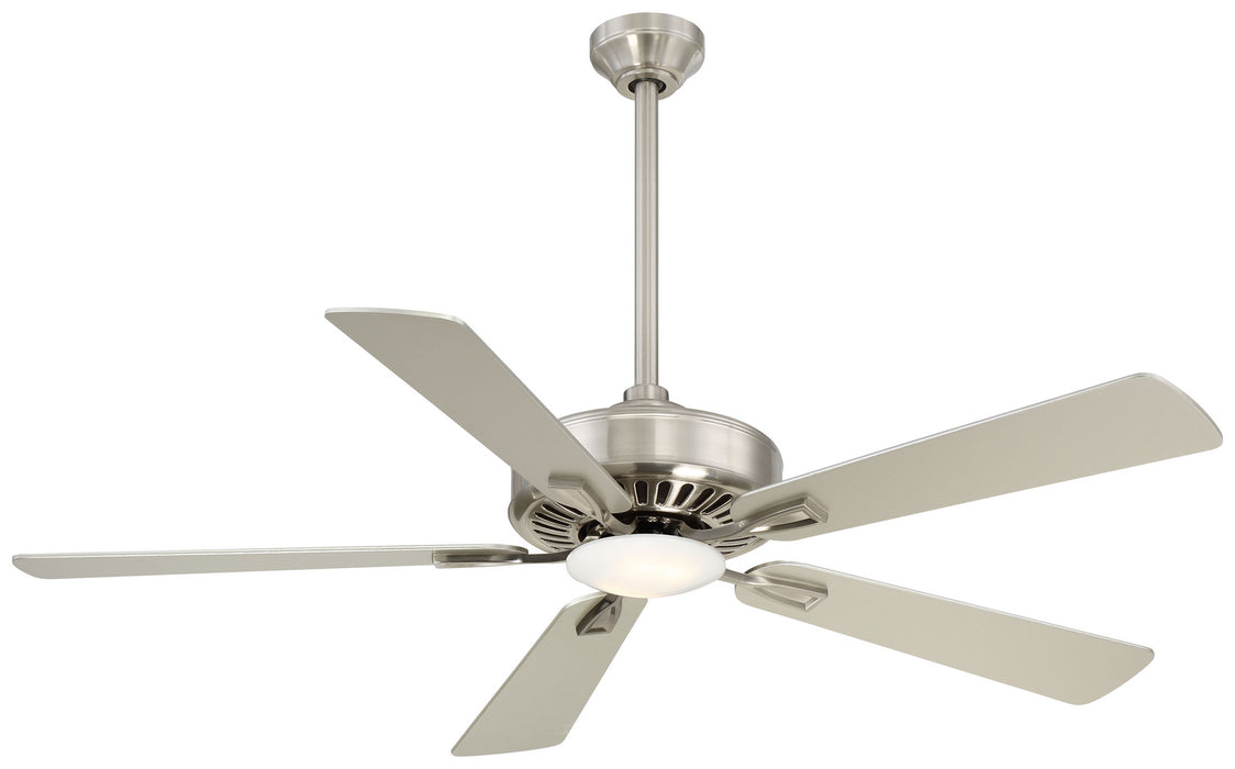 Contractor Plus Led 52" Ceiling Fan in Brushed Nickel