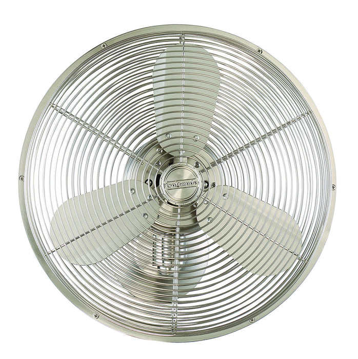 Bellows IV Wall Fans in Brushed Polished Nickel