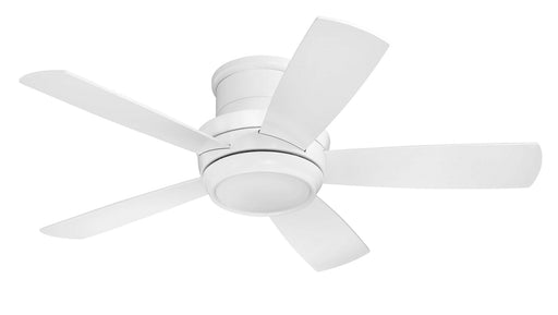 Tempo Hugger 44" 1-Light Ceiling Fan in White
