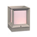 Helmsley Collection 1-Light Outdoor Post Light in Silver - Lamps Expo