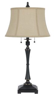 CAL Lighting (BO-2443TB) Madison 2-Light Table Lamp