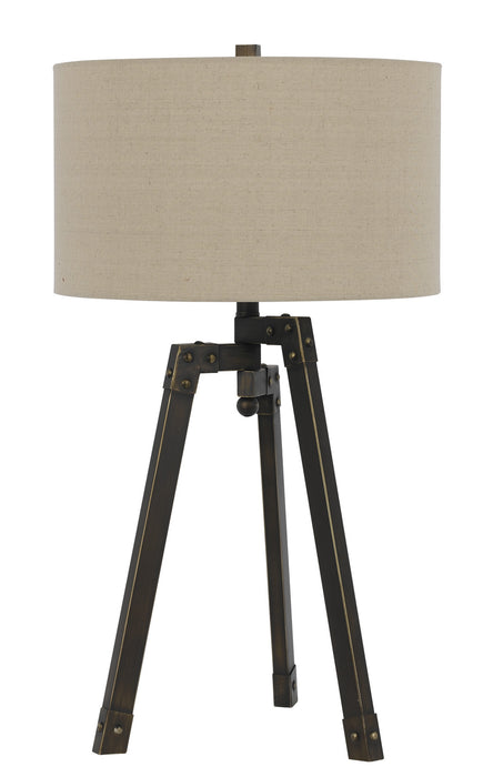 CAL Lighting (BO-2626TB) Uni-Pack 1-Light Table Lamp