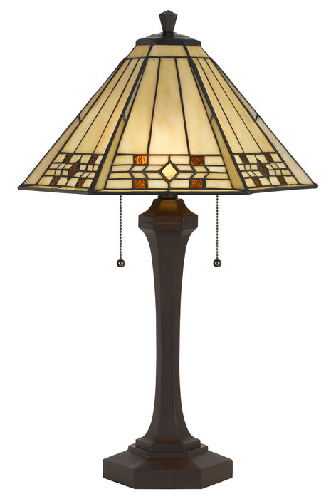 CAL Lighting (BO-2676TB) Uni-Pack 2-Light Table Lamp