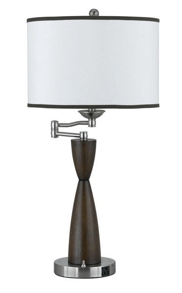 CAL Lighting (LA-60006TB-1R) Uni-Pack 1-Light Table Lamp