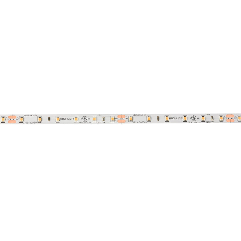 24V Standard Dry 5000K LED Tape 16ft in White Material (Not Painted)