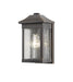 Morgan Outdoor Wall Light In Rust
