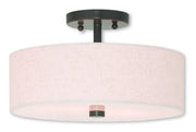 Meridian 2 Light Ceiling Mount in English Bronze