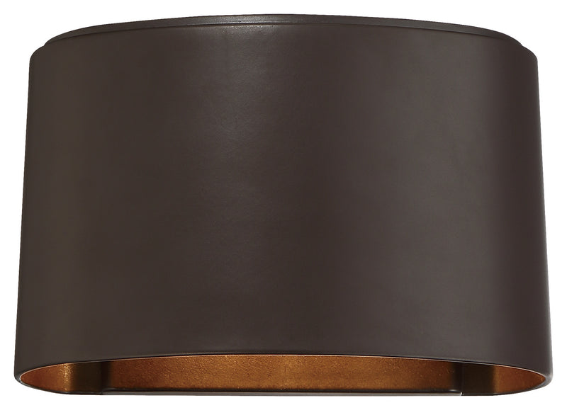 Everton 1-Light LED Wall Mount in Dorian Bronze