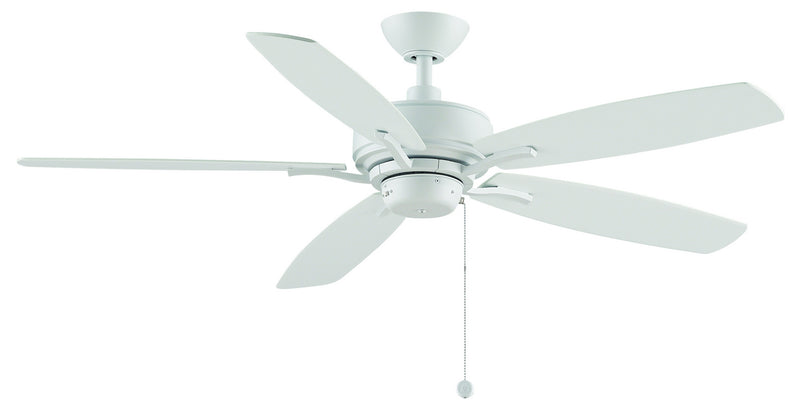Aire Deluxe 52 inch Fan in Matte White with Matte White Blades