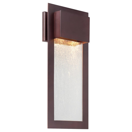 Westgate 2-Light Outdoor Wall Mount in Alder Bronze & Clear Seeded Glass - Lamps Expo