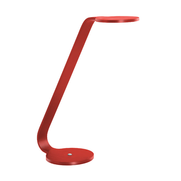 Disc Table Lamp in Ferrari Red - Lamps Expo