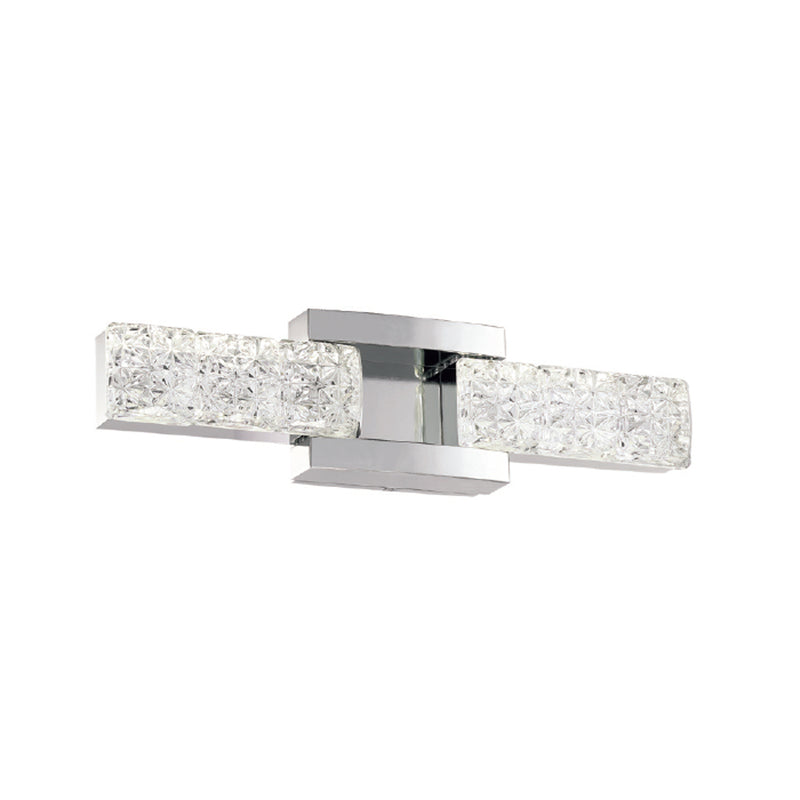 Sofia LED Bathroom Vanity in Polished Nickel - Lamps Expo