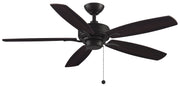 Aire Deluxe 52 inch Fan in Dark Bronze with Cherry/Dark Walnut Reversible Blades