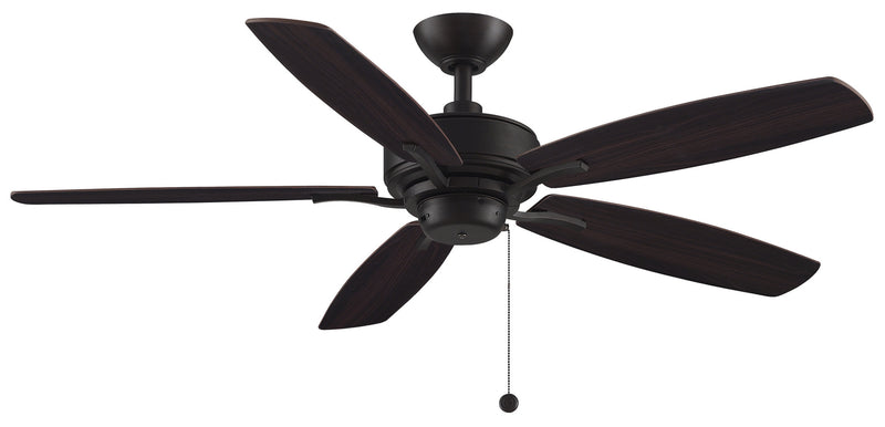 Aire Deluxe 52 inch Fan in Dark Bronze with Cherry/Dark Walnut Reversible Blades