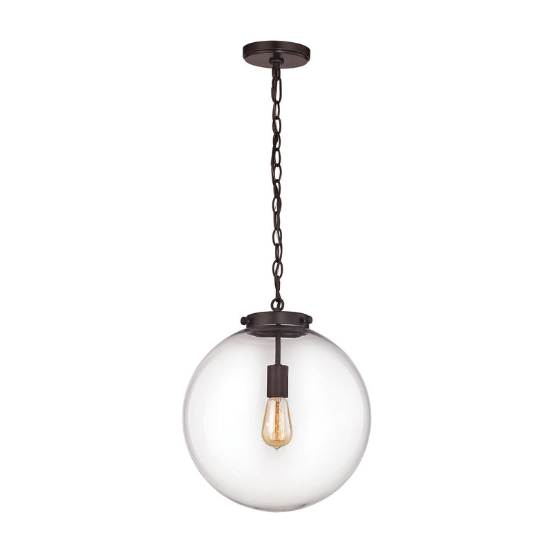 Gramercy 1-Light Pendant in Oil Rubbed Bronze - Lamps Expo
