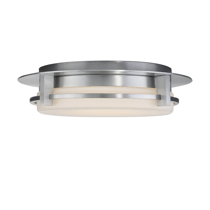 Compass Flush Mount in Brushed Aluminum - Lamps Expo