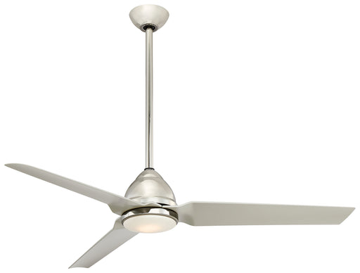 Java Led 54" Ceiling Fan in Polished Nickel